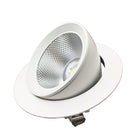 Runder LED-Einbaustrahler, verstellbar, COB, Weiß, 30 W