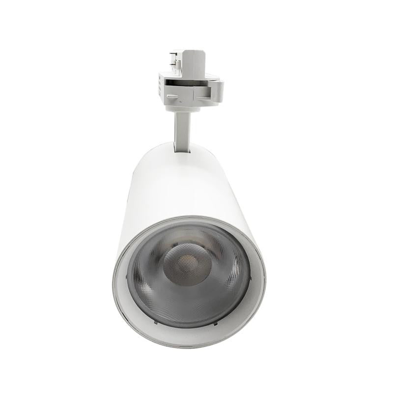 Spot LED sur Rail 30W 60° Monophasé - Silumen