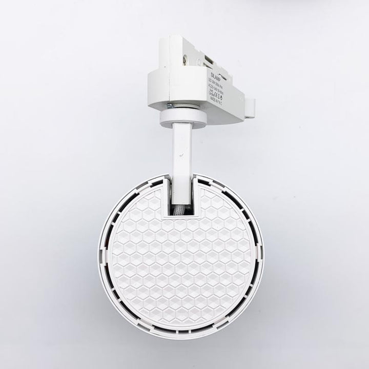 Spot LED sur Rail 30W 80° Compact Monophasé - Silumen