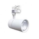 Punto LED en el riel 30W 80 ° Tres fase blanca