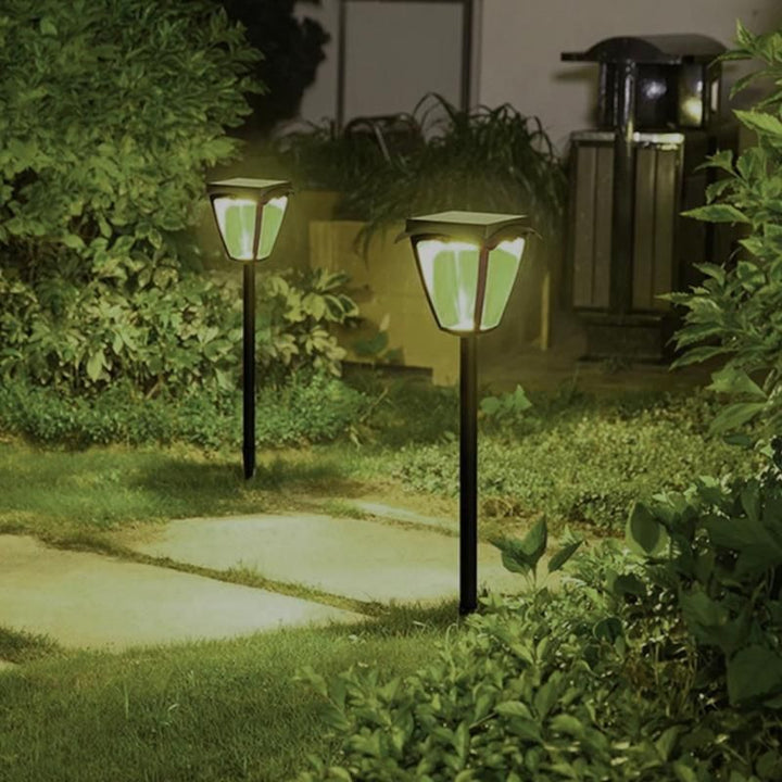 Spot Solaire Connecté à piquer Lanterne RGBW IP54 60cm - Silumen