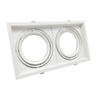 Support Double Encastrable pour Ampoules LED AR111