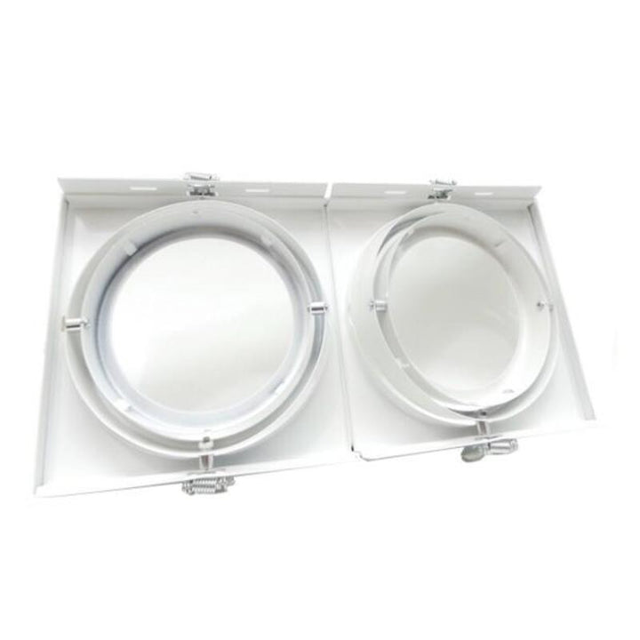 Support Double Encastrable pour Ampoules LED AR111 - Silumen