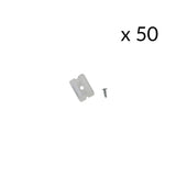 Tornillo de soporte y fijación para neón flexible de 24 V (paquete 50)
