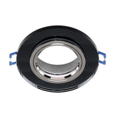 Built -Em Spot Spot Suporte GU10/MR16 Rodada e Black Ajustável