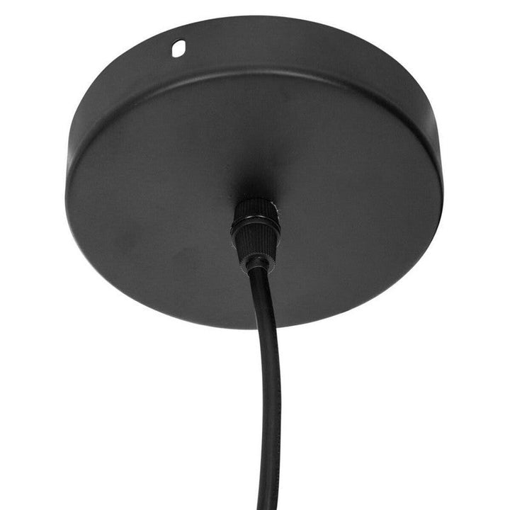 Suspension Rotin Naturel Cone 35 cm pour ampoule E27 - Silumen