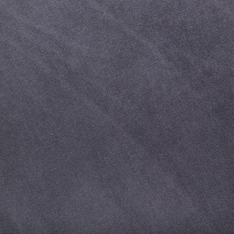 Tabouret Coffre en Velours avec Pieds en Pin 43 cm - Silumen