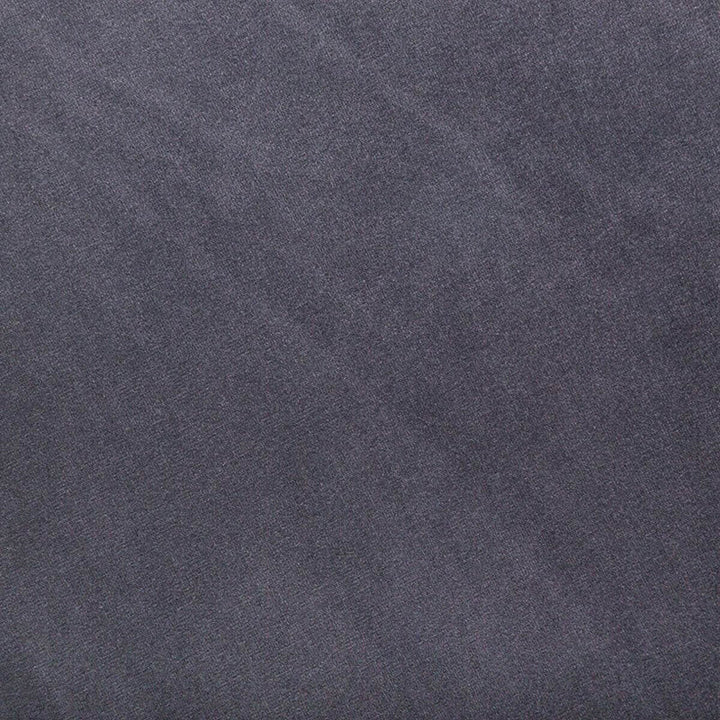 Tabouret Coffre en Velours avec Pieds en Pin 43 cm - Silumen