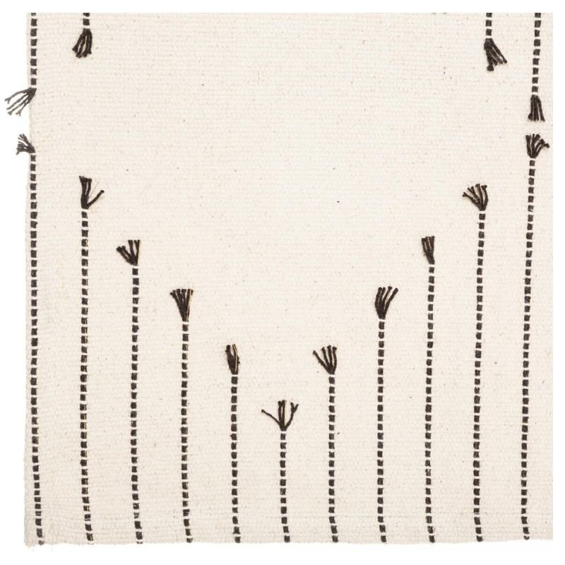 Tapis Coton Rectanglulaire motif Losange 120x170 cm - Silumen