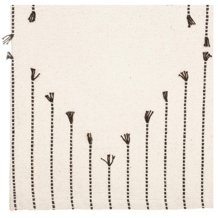 Tapis Coton Rectanglulaire motif Losange 120x170 cm - Silumen