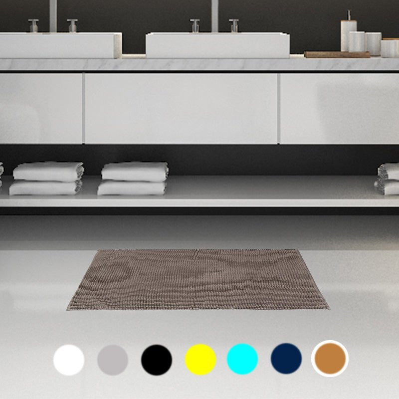 Tapis de Bain Chenille Absorbant 50x80 cm - Silumen