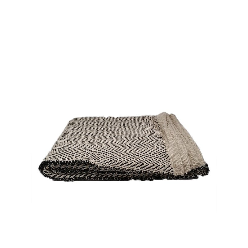 Tapis de Salon 120 x 170 cm - 100% coton - Silumen
