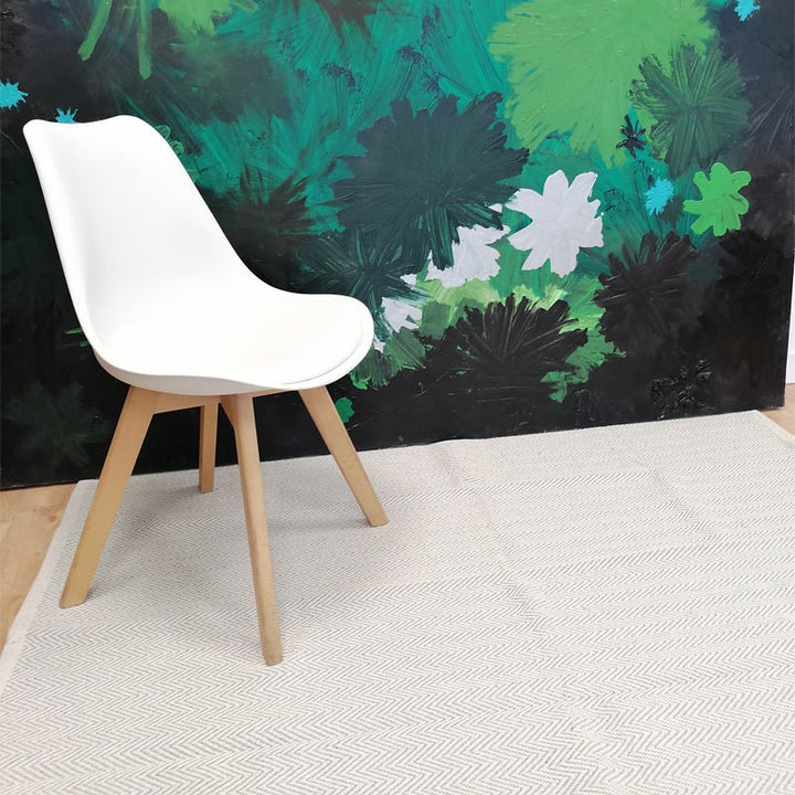 Tapis de Salon 120 x 170 cm - 100% coton - Silumen