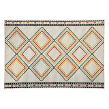 Outdoor-Teppich 100 x 150 cm Raute aus Polypropylen