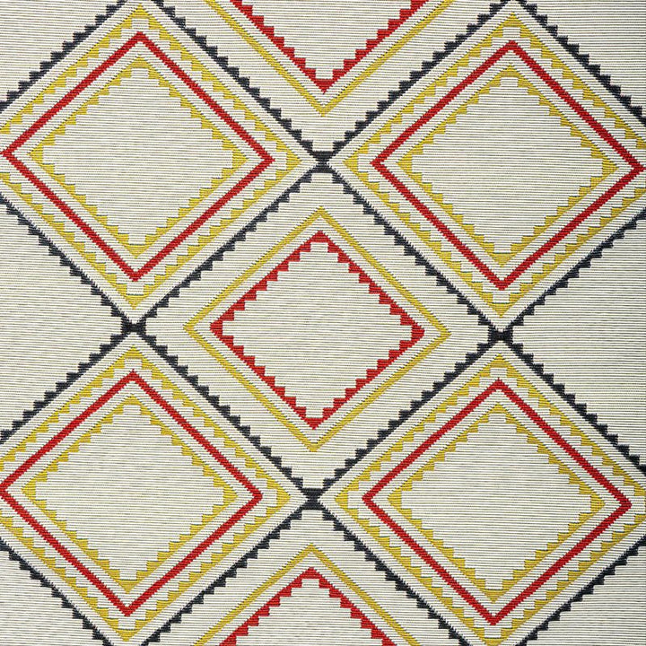 Tapis Extérieur 100x150 cm Losange en Polypropylène - Silumen