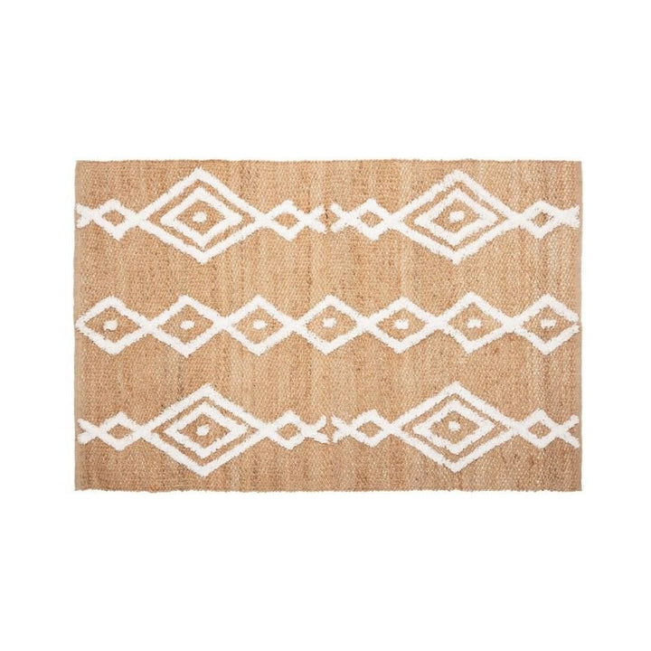 Tapis Jute Ethnique Tufté 120x170 cm - Silumen