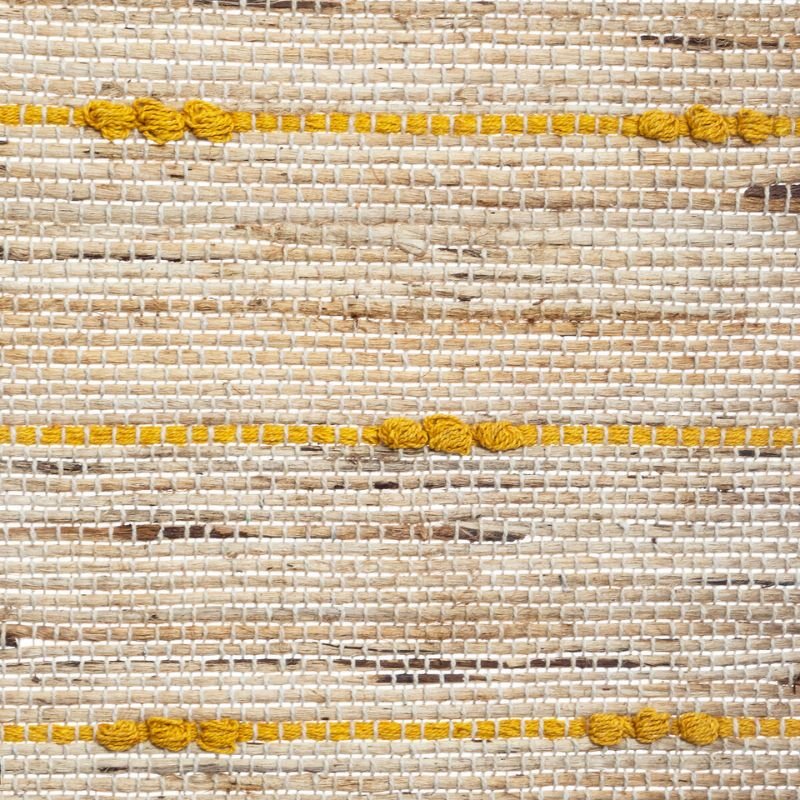 Tapis Jute Rectangulaire avec Rayure en Coton 60x90 cm - Silumen