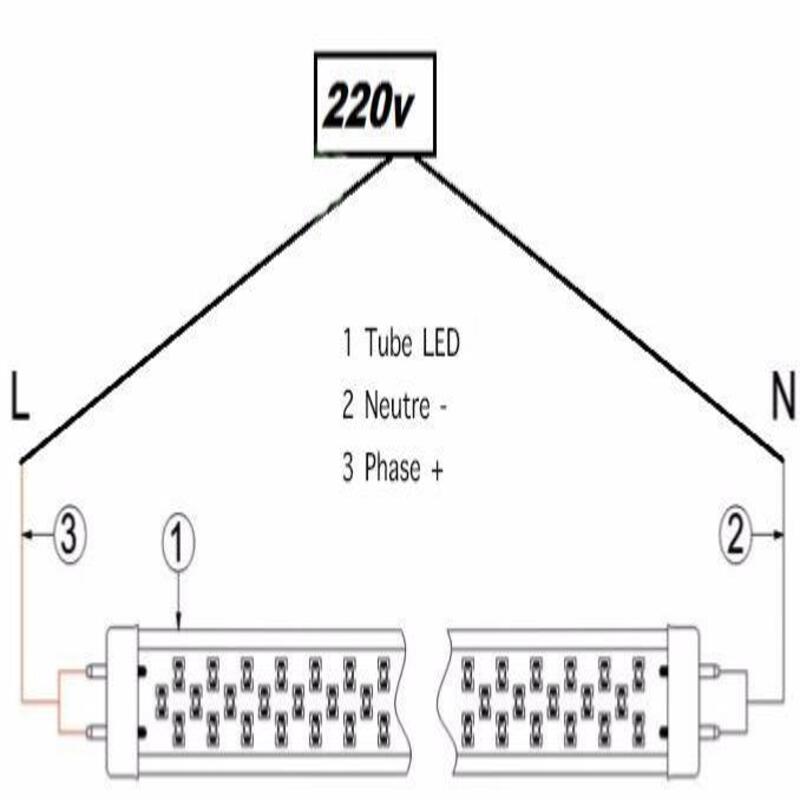 Tube Néon LED 150cm T8 28W 180° - Silumen