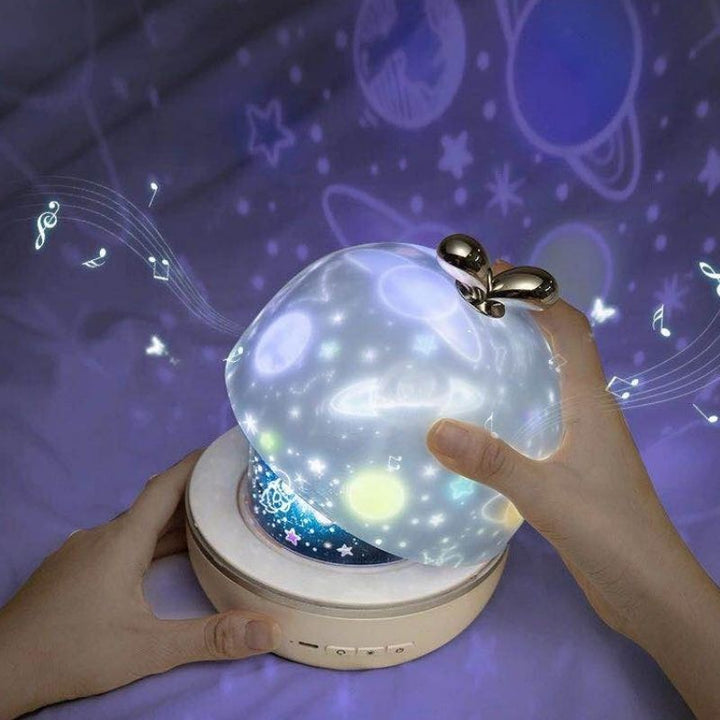 Veilleuse Bébé Projecteur Galaxie 360° Rotation - Silumen