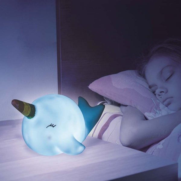 Veilleuse de Nuit Baleine pour Chambre à Piles - Silumen