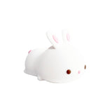 Night Night Light Ly Rabbit Silicone Tactile (met USB -kabel)