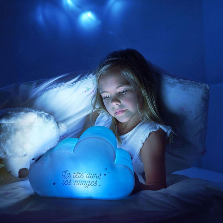 Veilleuse de Nuit Nuage pour Chambre à Piles - Silumen