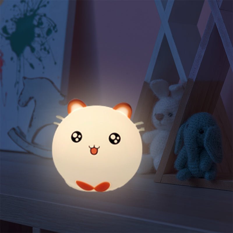 Veilleuse de Nuit Souris Tactile en Silicone (avec câble usb) - Silumen