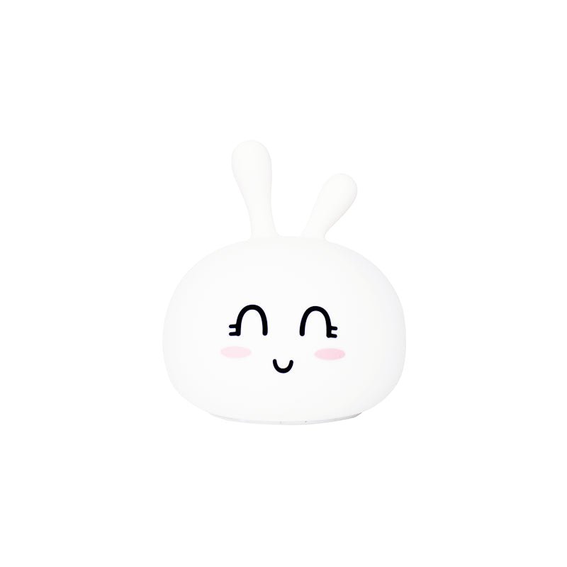 Veilleuse de Nuit Tête de Lapin Tactile en Silicone (avec câble usb) - Silumen