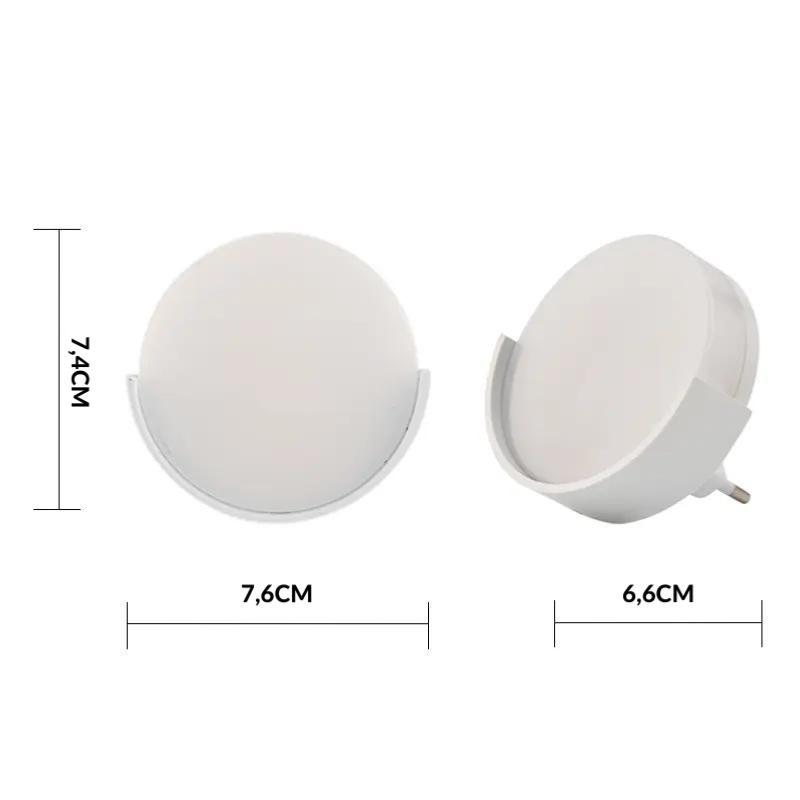 Veilleuse LED avec capteur crépusculaire 1W 220V - Silumen