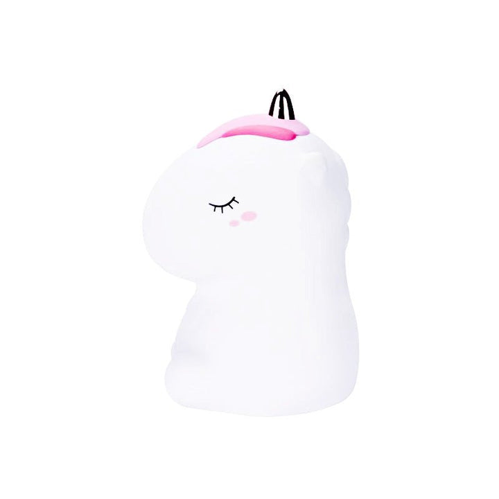 Veilleuse Licorne de nuit LED Tactile en silicone (avec câble usb) - Silumen
