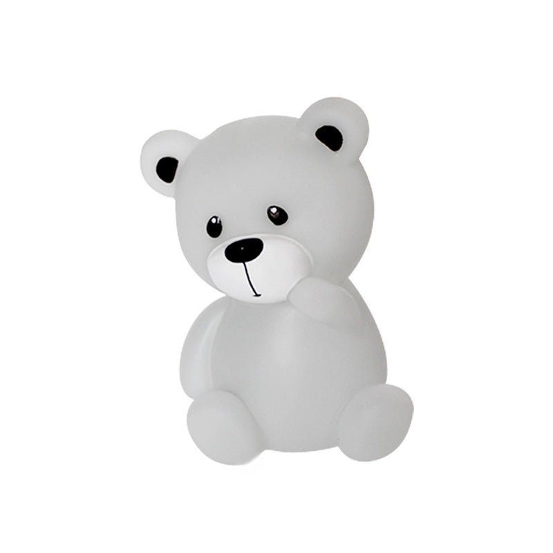 Veilleuse Ourson LED pour enfant 14cm à Piles - Silumen