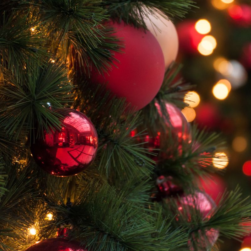 Décorations Sapin Rouge