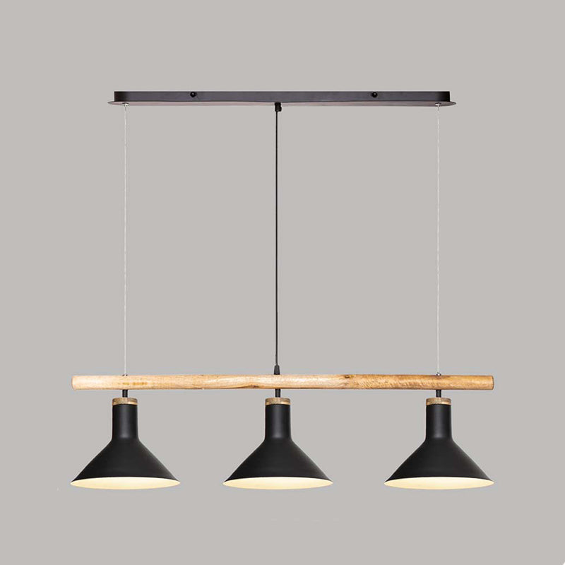 Suspensions 3 Lampes Noires