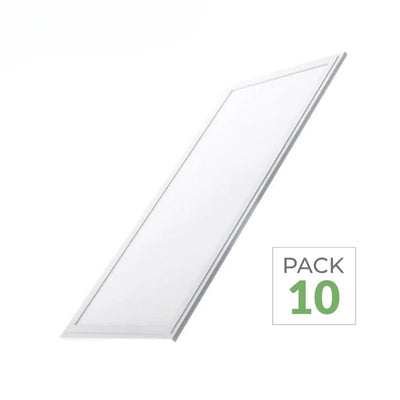 Pack de  10 - Panneau LED 60x30 36W Blanc - Blanc Neutre 4000K - 5500K
