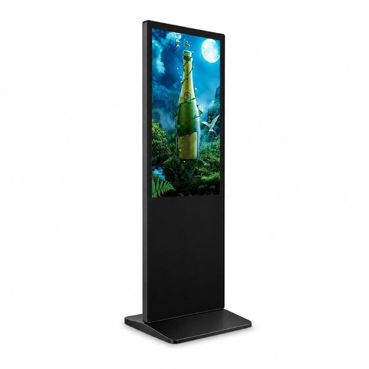 Écran Publicitaire Tactile 43" Totem Affichage Android 2K sur Pied - Commerces et Restaurants