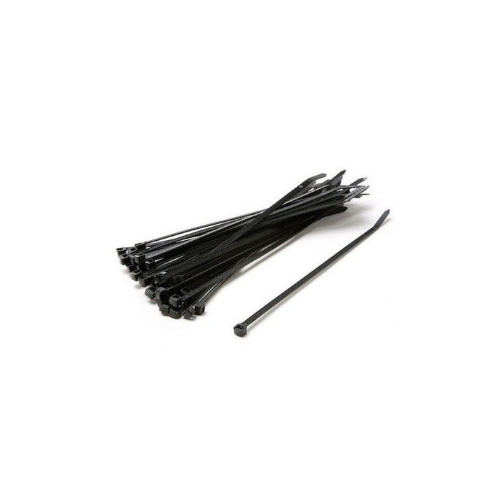Serre-câble 100 x 3,5mm Noir - Pack de 100