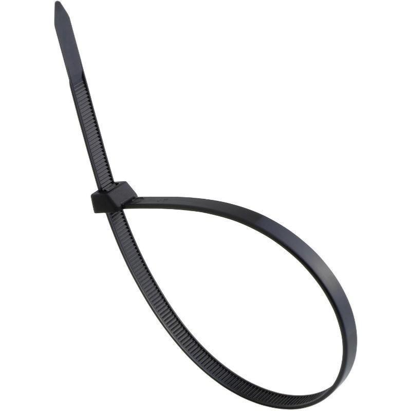 Serre-câble 100 x 3,5mm Noir - Pack de 100