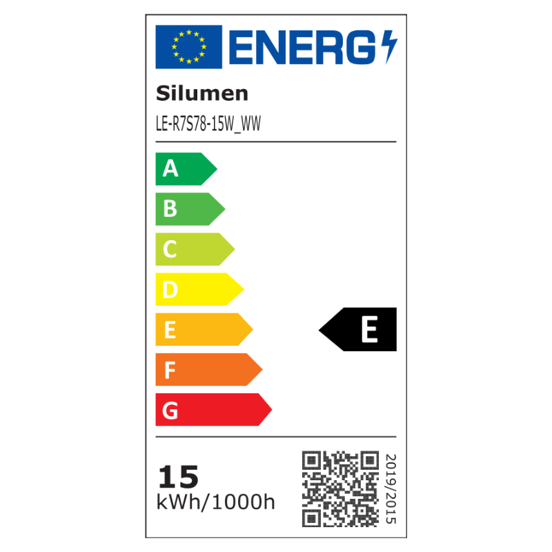 Ampoule LED R7S 30mm 15W 220V 300°