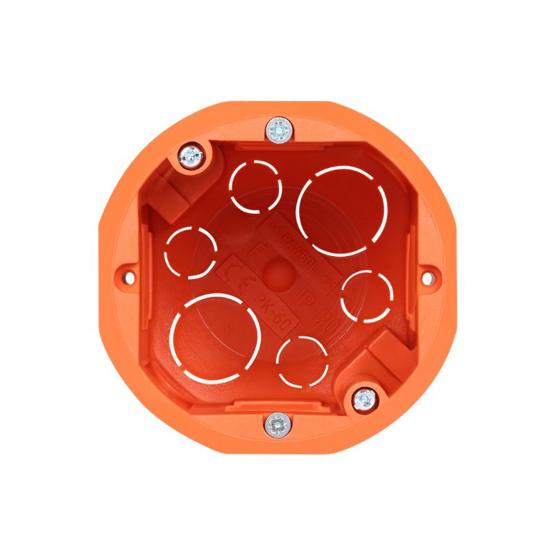 Boîte d'Encastrement pour Cloisons 60mm Profondeur - Octogone