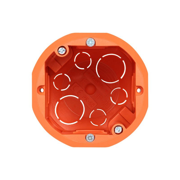 Boîte d'Encastrement pour Cloisons 60mm Profondeur - Octogone