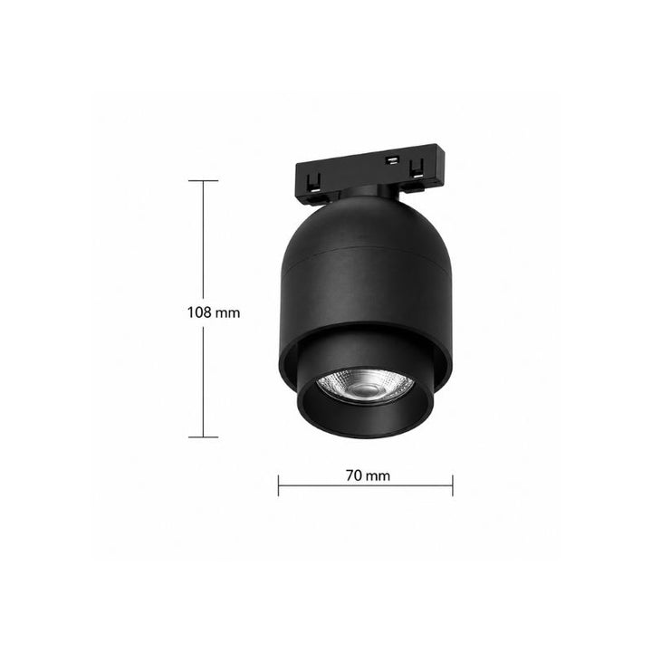 Spot LED Zoomable 10W pour Rail Magnétique M05 48V