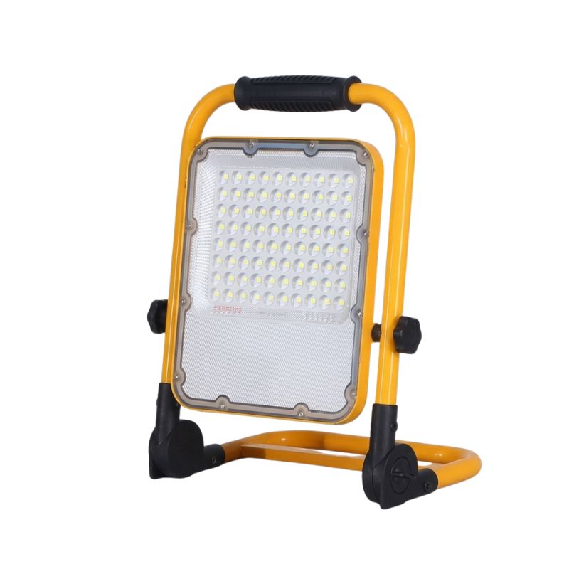 Rechargeable LED SMD Floodlight 30W IP65 YELLOW