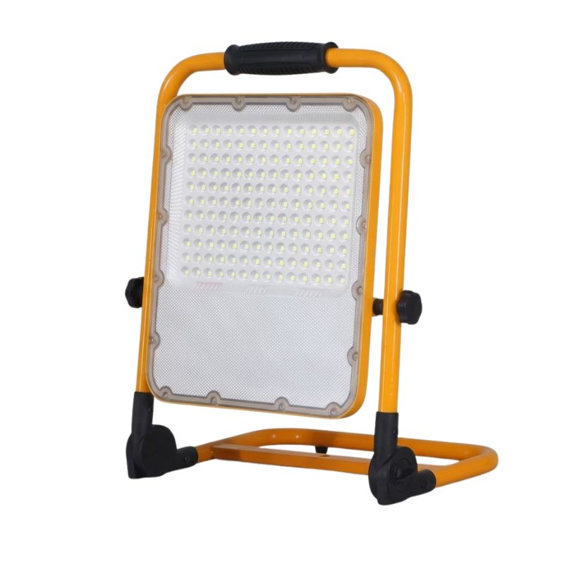 Rechargeable LED SMD Floodlight 50W IP65 YELLOW