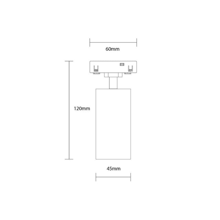 Projecteur LED 12W pour Rail Magnétique M05 48V