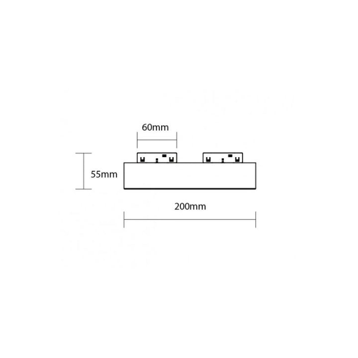 Applique LED 20W pour Rail Magnétique M05 48V