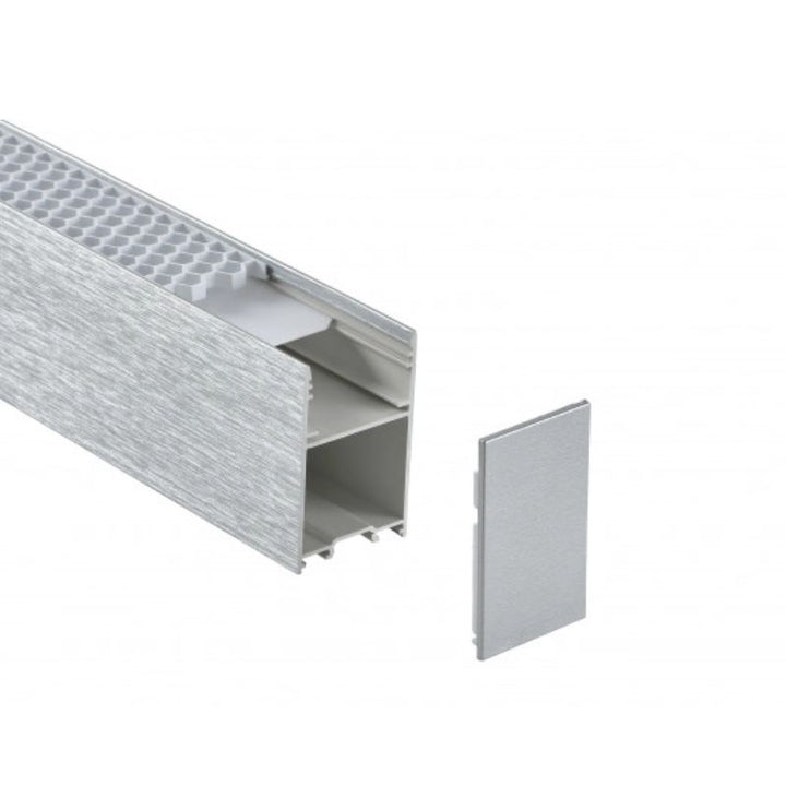 Suspension Linéaire 120cm 38W Argent CCT - 2800K/4500K/6000K