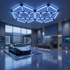 Kit 14 LED Hexagonal 315W - Forme Double Hexagone