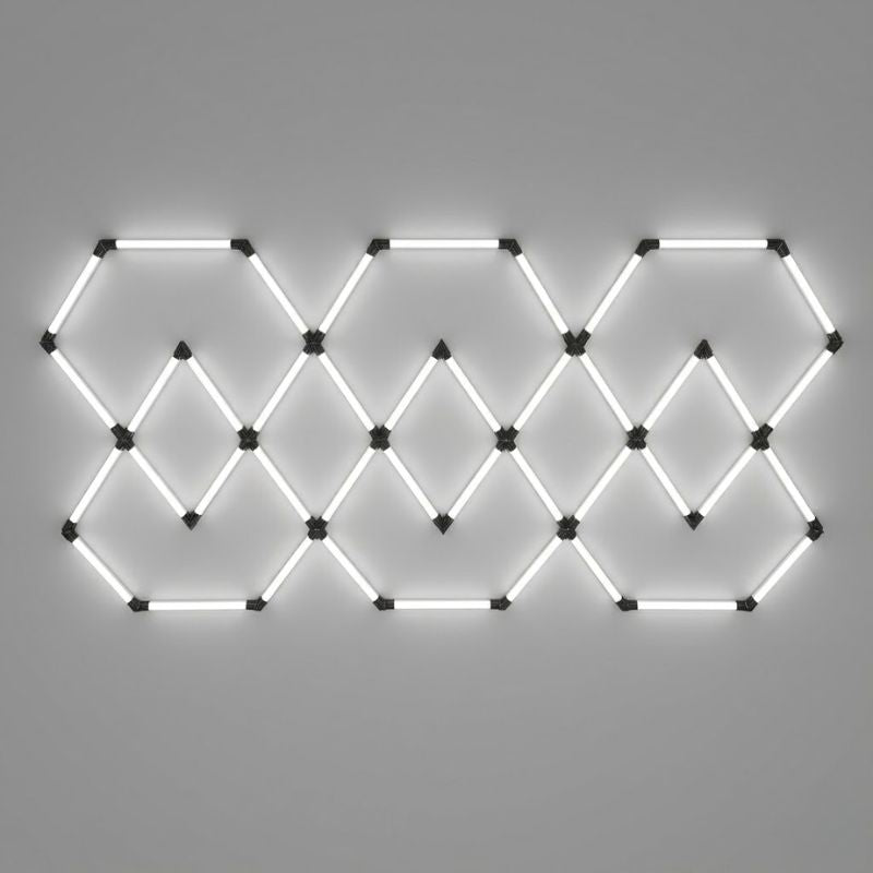 Kit 11 LED 428W - Forme Heptagone