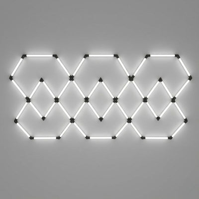 Kit 11 LED 428W - Forme Heptagone