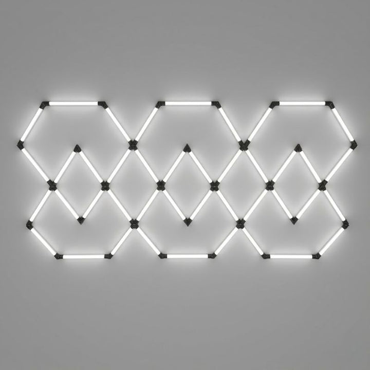 Kit 11 LED 428W - Forme Heptagone